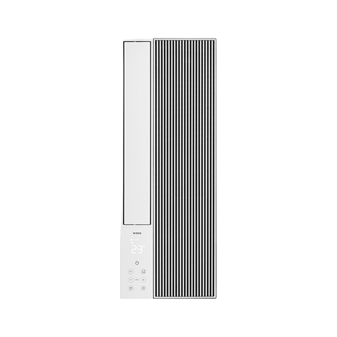위닉스 창문형에어컨 바닐라화이트/세로형 EWIE067-PWK(Winix window-type air conditioner vanilla white/vertical EWIE067-PWK)
