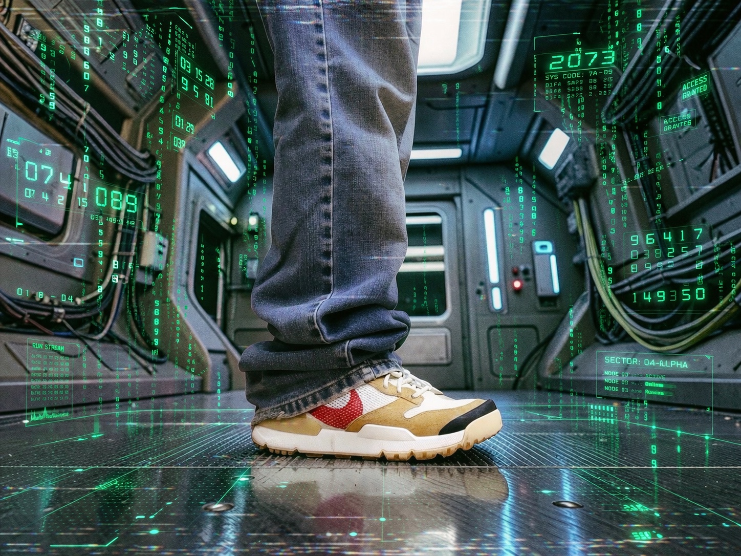 Nike x Tom Sachs Mars Yard Shoe 3.0 Space Camp 착용 스타일