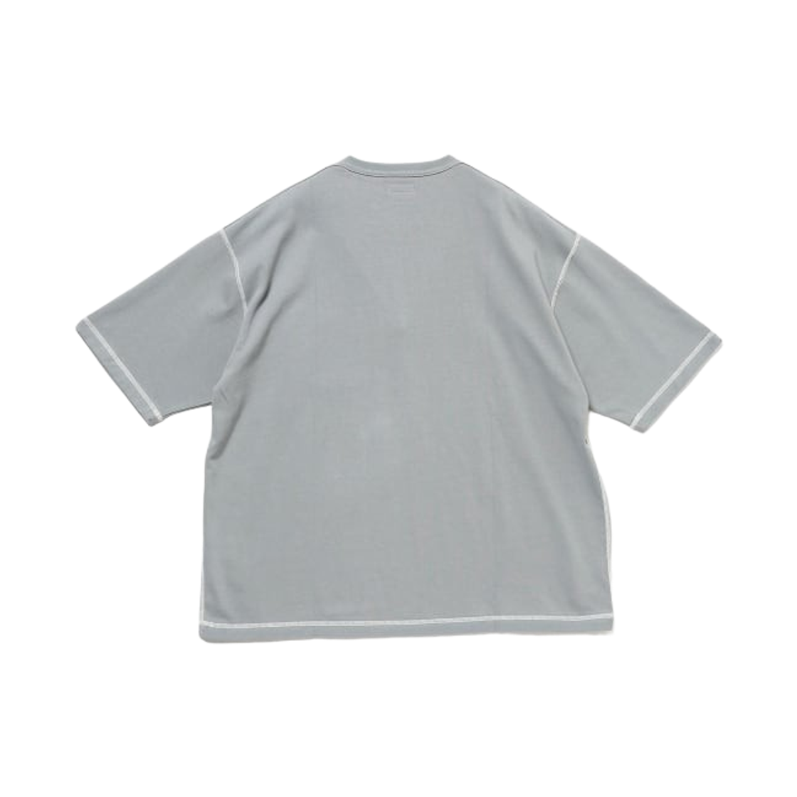 빔즈 백 스티치 루즈 티셔츠 그레이(Beams Back Stitch Loose T-Shirt Grey) - 2