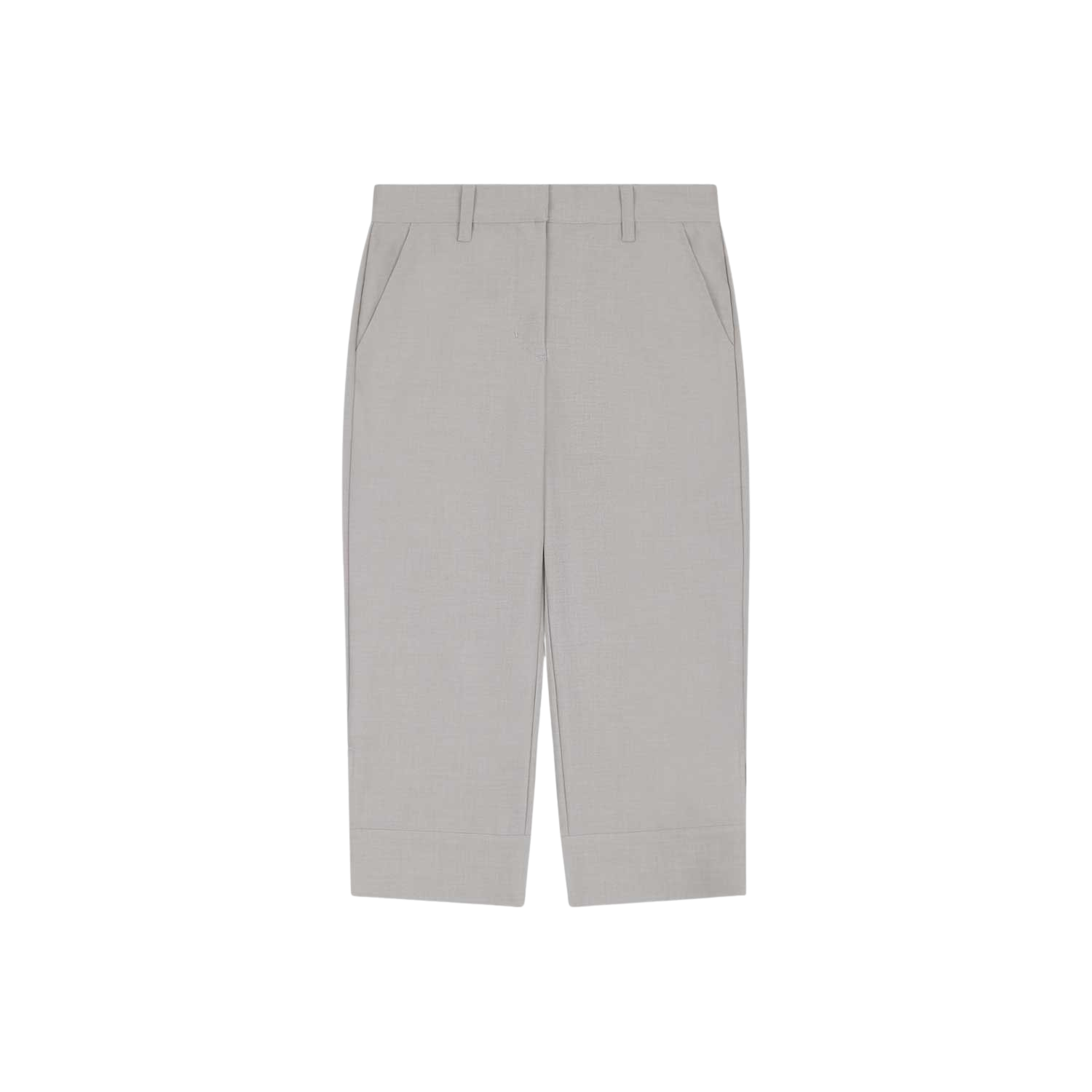 사파리스팟 1/2 커프 크롭 팬츠 아이보리(Safarispot 1/2 Cuff Cropped Pants Ivory)