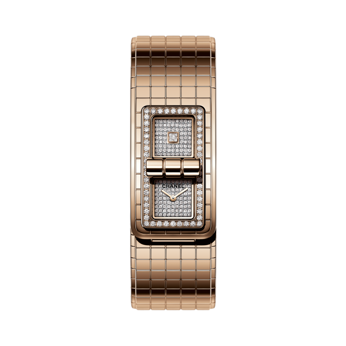 샤넬 코드 코코 워치 베이지 골드 다이아몬드(Chanel Code Coco Watch Beige Gold Diamonds)