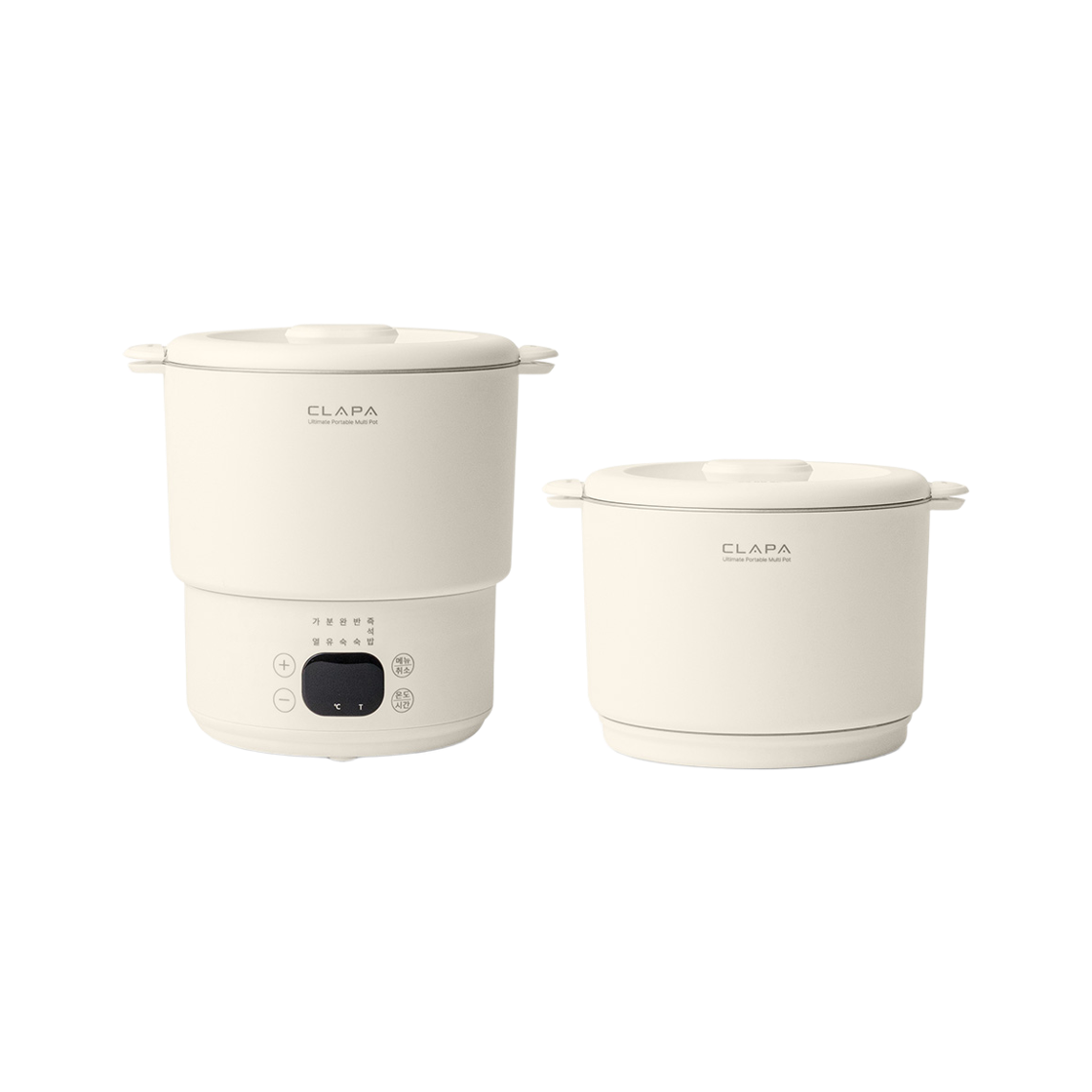 클래파 접이식 전기포트 여행용 휴대용 커피 분유 미니 햇반(CLAPA Foldable Portable Electric Kettle with Travel Pouch, Cordless for Travel BEK-120P) - 3
