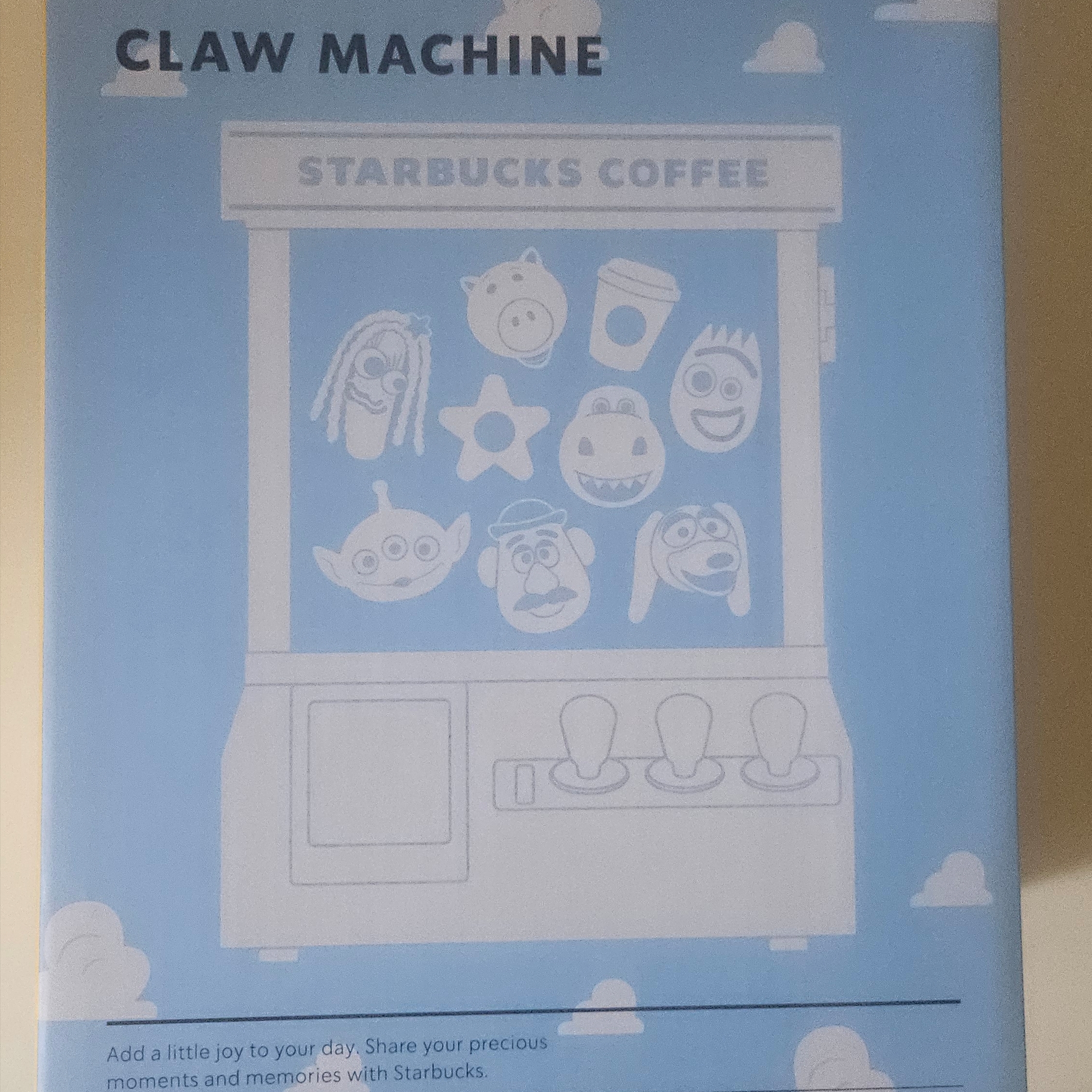 Starbucks x Toy Story 5 MD Claw Machine (Korean Ver.) 착용 스타일