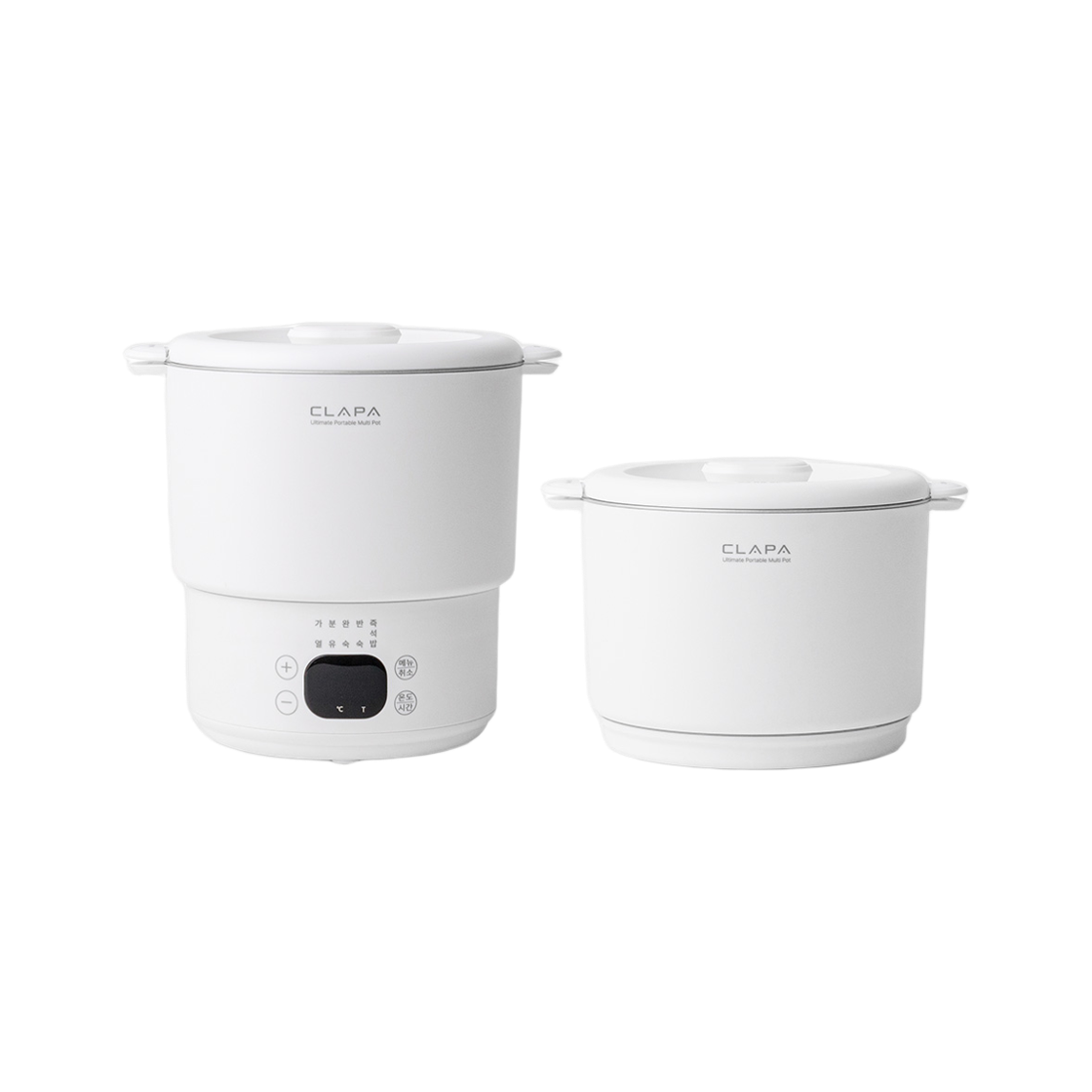 클래파 접이식 전기포트 여행용 휴대용 커피 분유 미니 햇반(CLAPA Foldable Portable Electric Kettle with Travel Pouch, Cordless for Travel BEK-120P) - 2