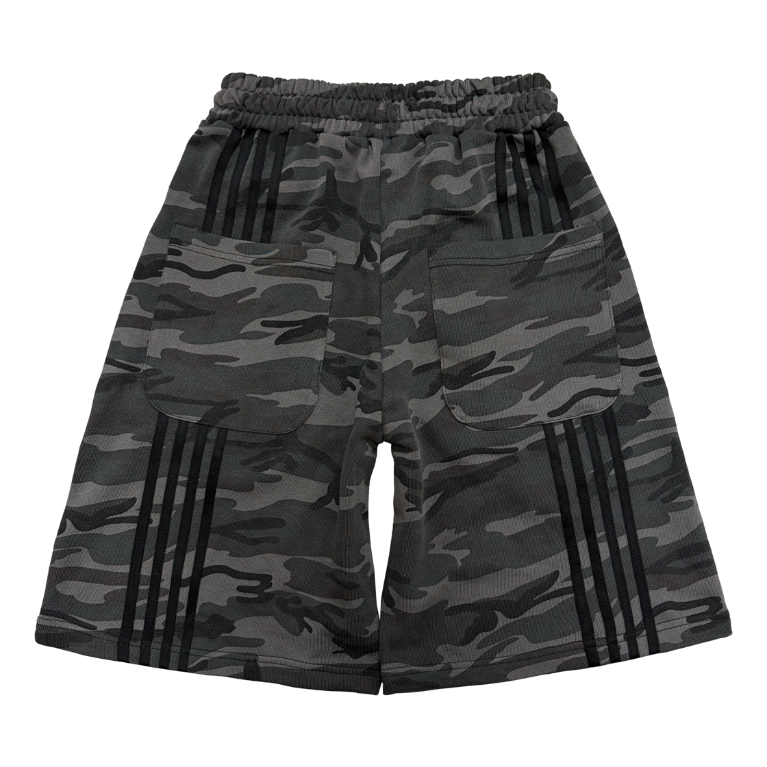 비피투디스오더 원턱 버뮤다 팬츠 카모(BP2DISORDER One-tuck Bermuda pants Camo)