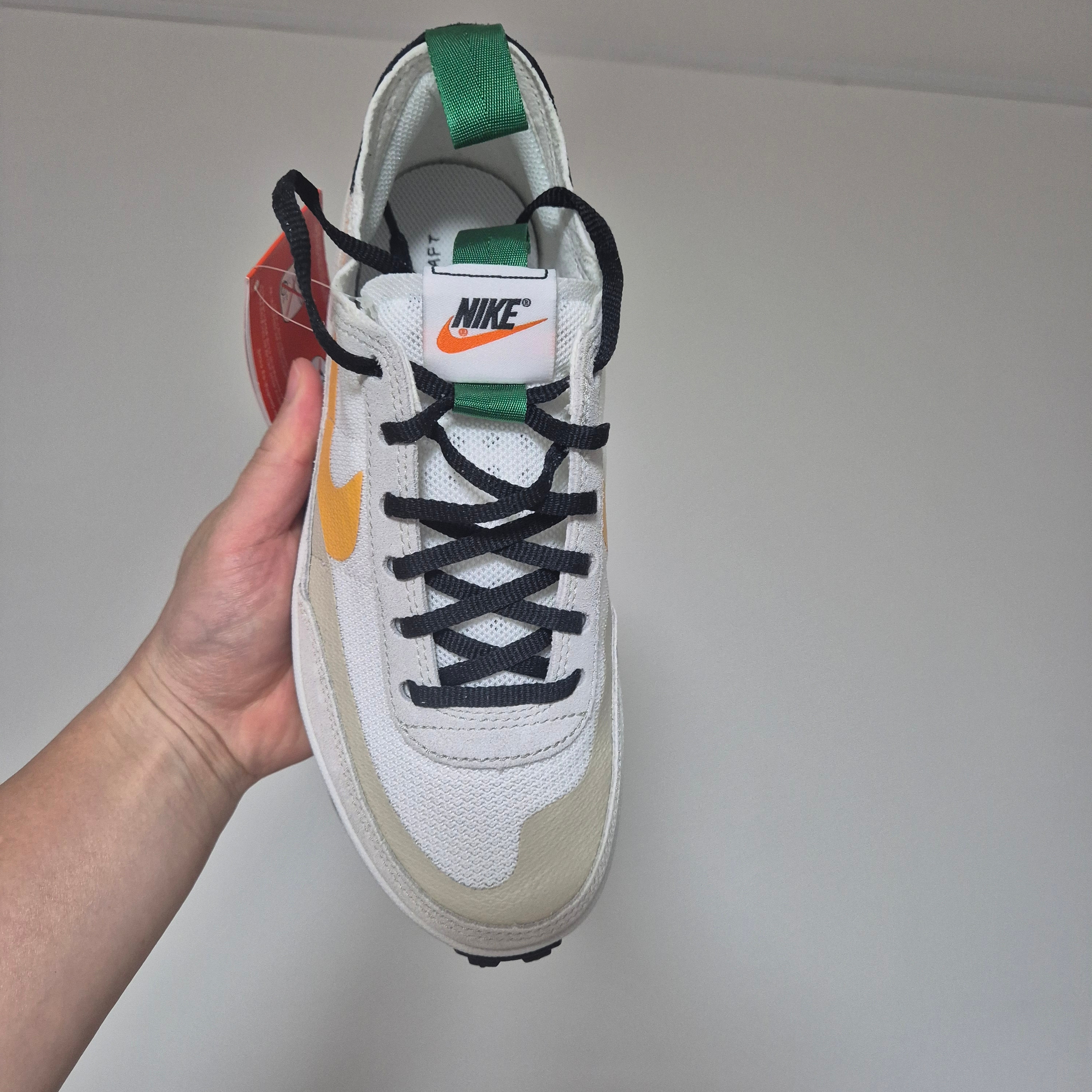 Nike x Tom Sachs General Purpose Shoe Pine Green University Gold 착용 스타일 - 2