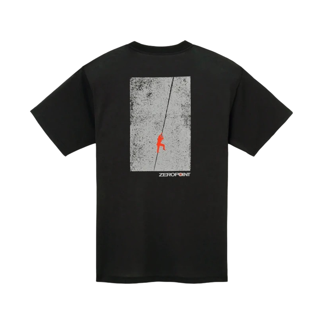 1114840 Montbell Wickron Zero Point Crack T-Shirt Black