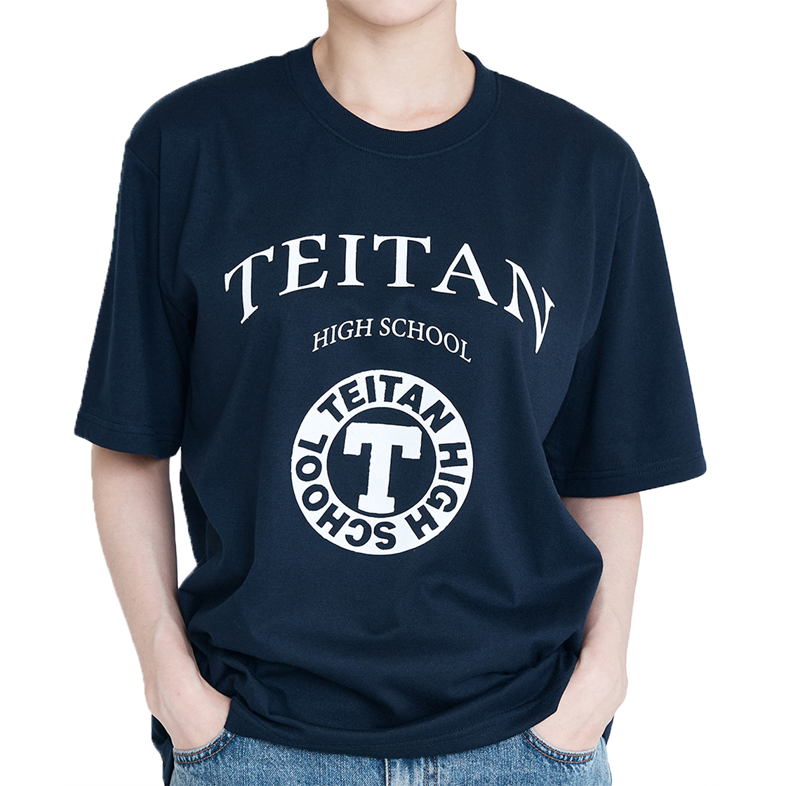댄꼼마 x 명탐정 코난 테이탄고 그래픽 반팔 티셔츠(DANCOMMA × Detective Conan Teitan High Graphic Short Sleeve T-Shirt) - 3