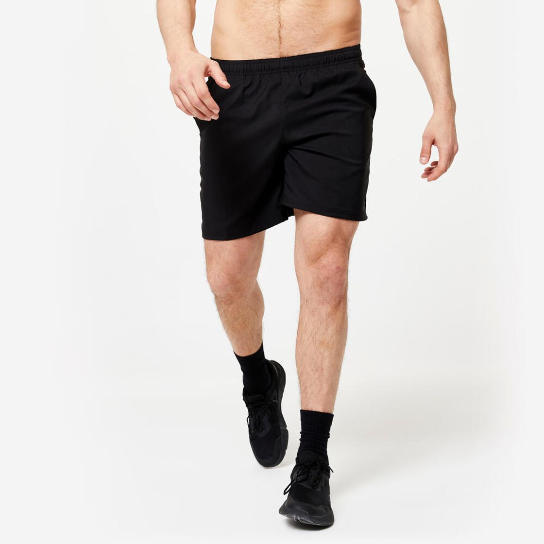 데카트론 남성 피트니스 반바지 100 스모크 블랙(DECATHLON Men's Fitness Shorts 100 Smoke Black) - 9