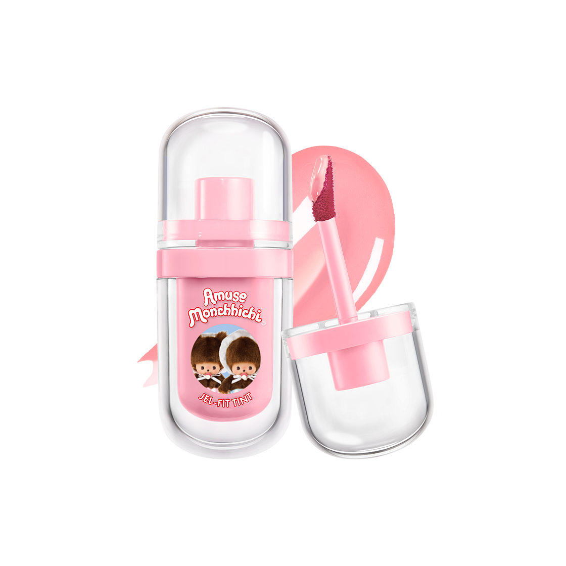 [몬치치 한정판][사은품 증정] 어뮤즈 젤핏 틴트([MONCHHICHI LIMITED EDITION][GIVEAWAY] AMUSE JEL-FIT TINT) - 1