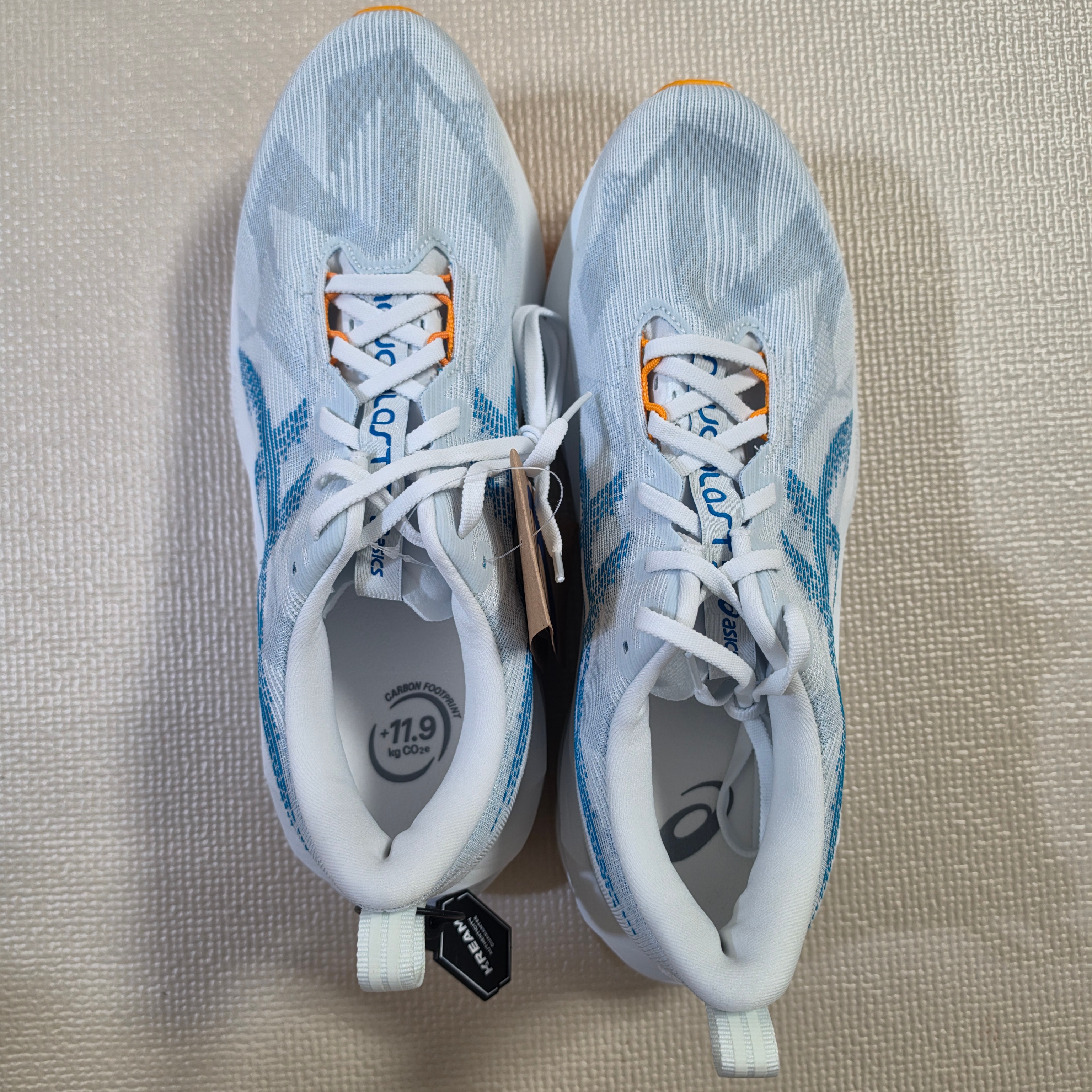 Asics Novablast 5 Arctic Blue Aegean Blue 착용 스타일