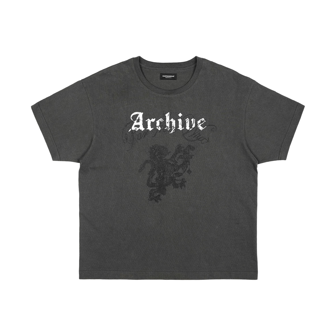 파프롬왓 아카이브 고딕 로고 티셔츠(Farfromwhat Archive Gothic Logo T-Shirt)