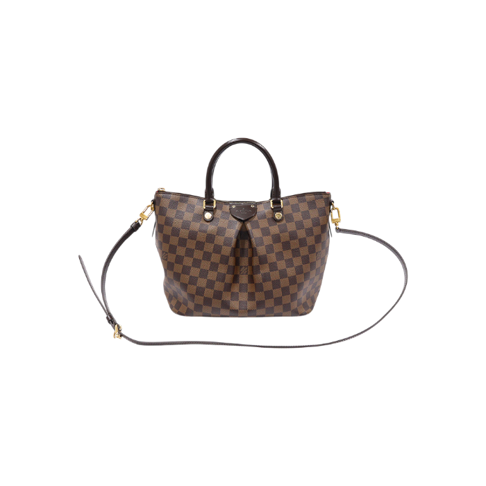 IT8V89SFS4RN Louis Vuitton N41546 Damier Ebene Canvas Siena MM Tote 2-Way