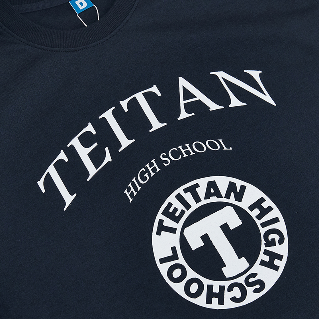 댄꼼마 x 명탐정 코난 테이탄고 그래픽 반팔 티셔츠(DANCOMMA × Detective Conan Teitan High Graphic Short Sleeve T-Shirt) - 2