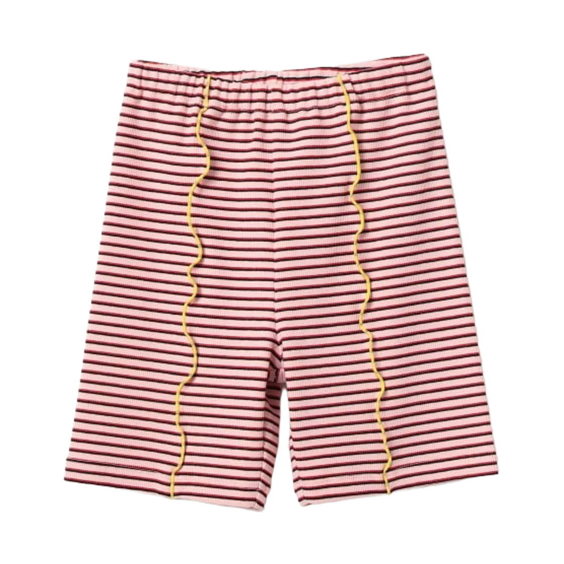 45-25-0099-443 (Kids) Beams Mini Half Leggings Pants Pink Border - Web Exclusive