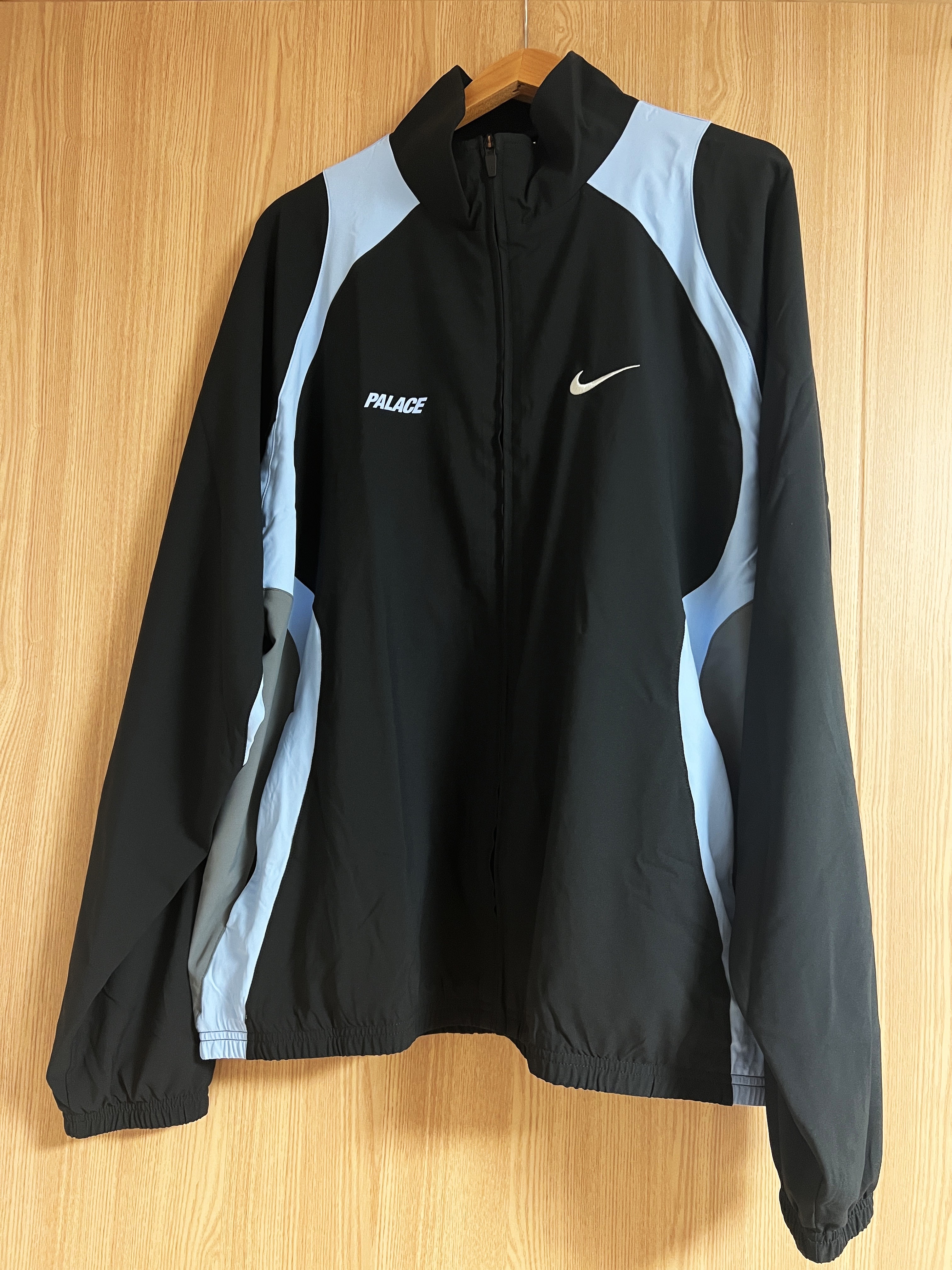 Palace x Nike Track Jacket Black - 26SS 착용 스타일