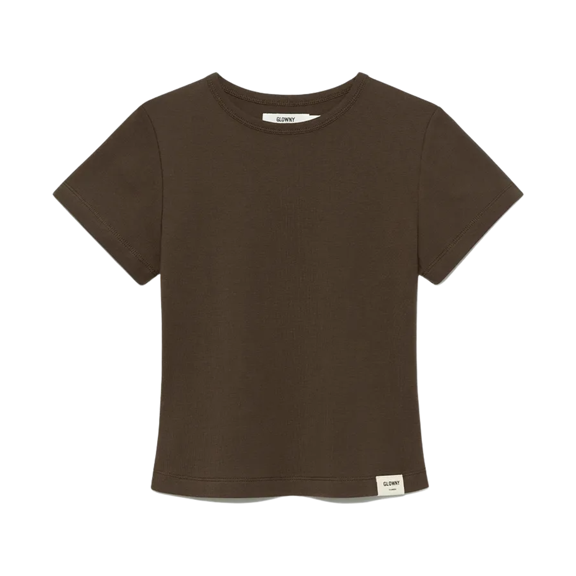 (W) 글로니 G 베이비 티셔츠 초코((W) Glowny G Baby T-Shirt Choco)