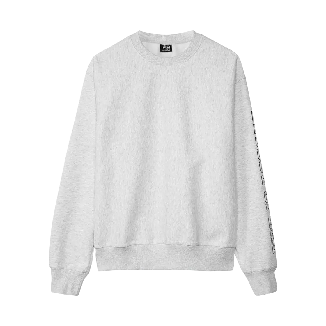 118474 Stussy Sport Embroidered Crewneck Ash Heather