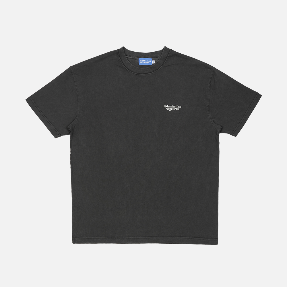 맨하탄 레코즈 피그먼트 라운드 로고 티 - 차(Manhattan Records Pigment Round Logo Tee - Charcoal) - 2