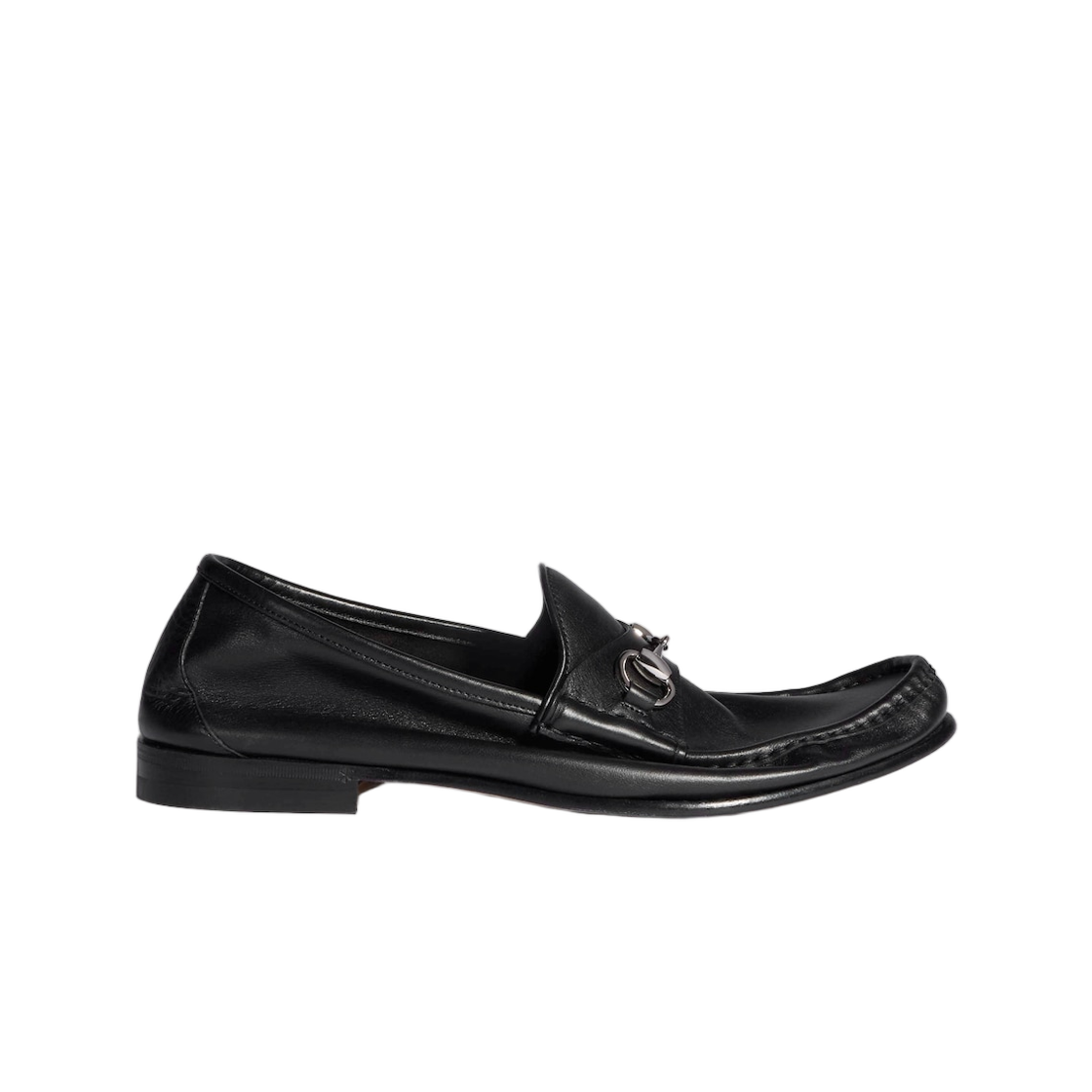 871668-AAF3Q-1000 Gucci Horsebit Loafer Black