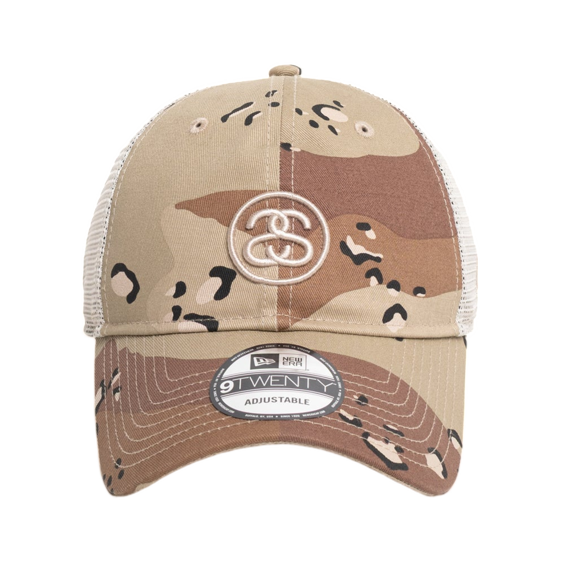 1311197 Stussy New Era 9Twenty SS Link Trucker Desert Camo