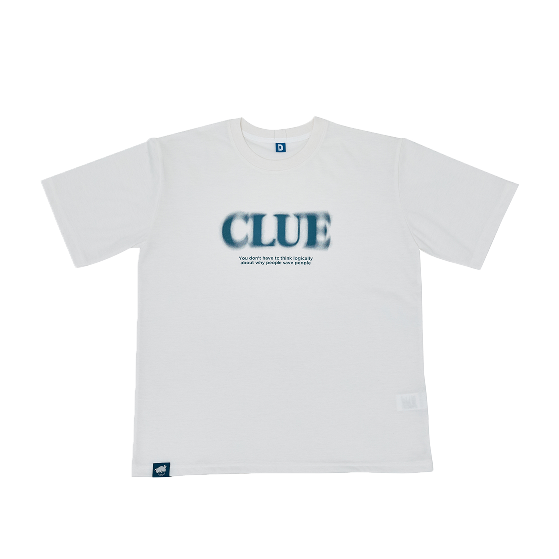 댄꼼마 x 명탐정 코난 남도일 흐려진 단서 반팔 티셔츠(DANCOMMA × Detective Conan Shinichi Blurred Clue Short Sleeve T-Shirt)