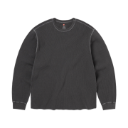 Thisisneverthat x Hanes Thermal Top Charcoal
