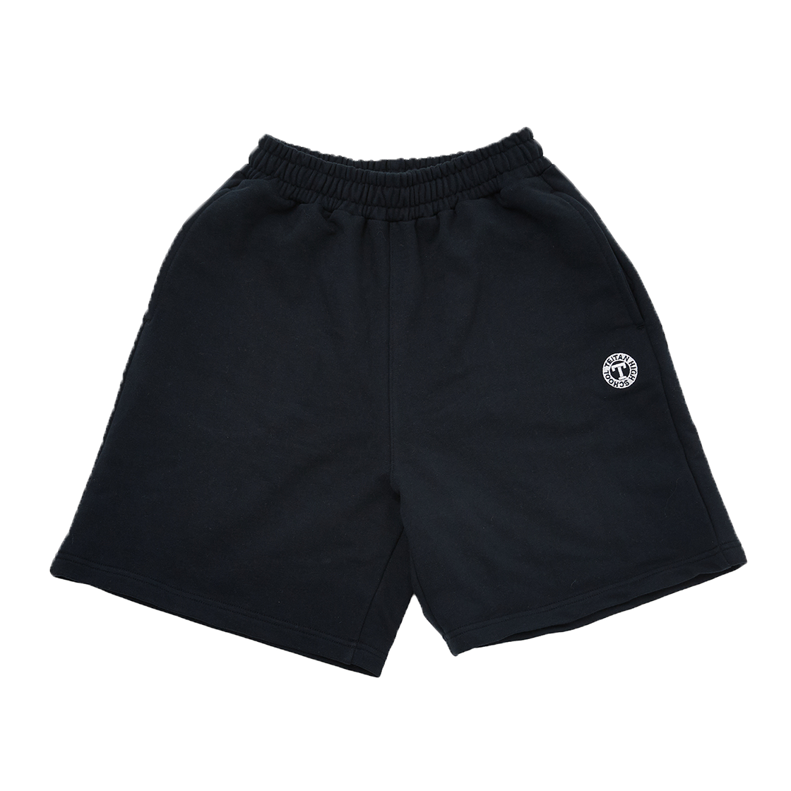 댄꼼마 x 명탐정 코난 테이탄고 자수 트레이닝 반바지(DANCOMMA × Detective Conan Teitan High Embroidered Sweat Shorts)