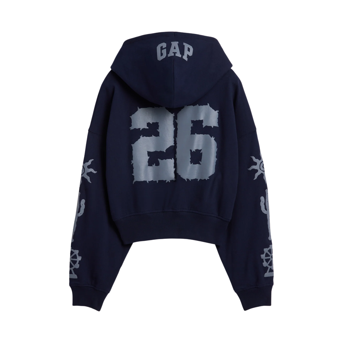 갭 x 코첼라 집 후드 네이비(Gap x Coachella Zip Hoodie Navy) - 2