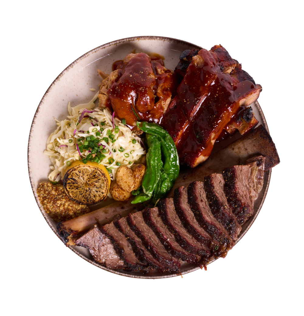 와일드 터키 X 문츠 비프립 플래터(2-3인용)(WILD TURKEY X MOONTS BEEF RIB PLATTER)
