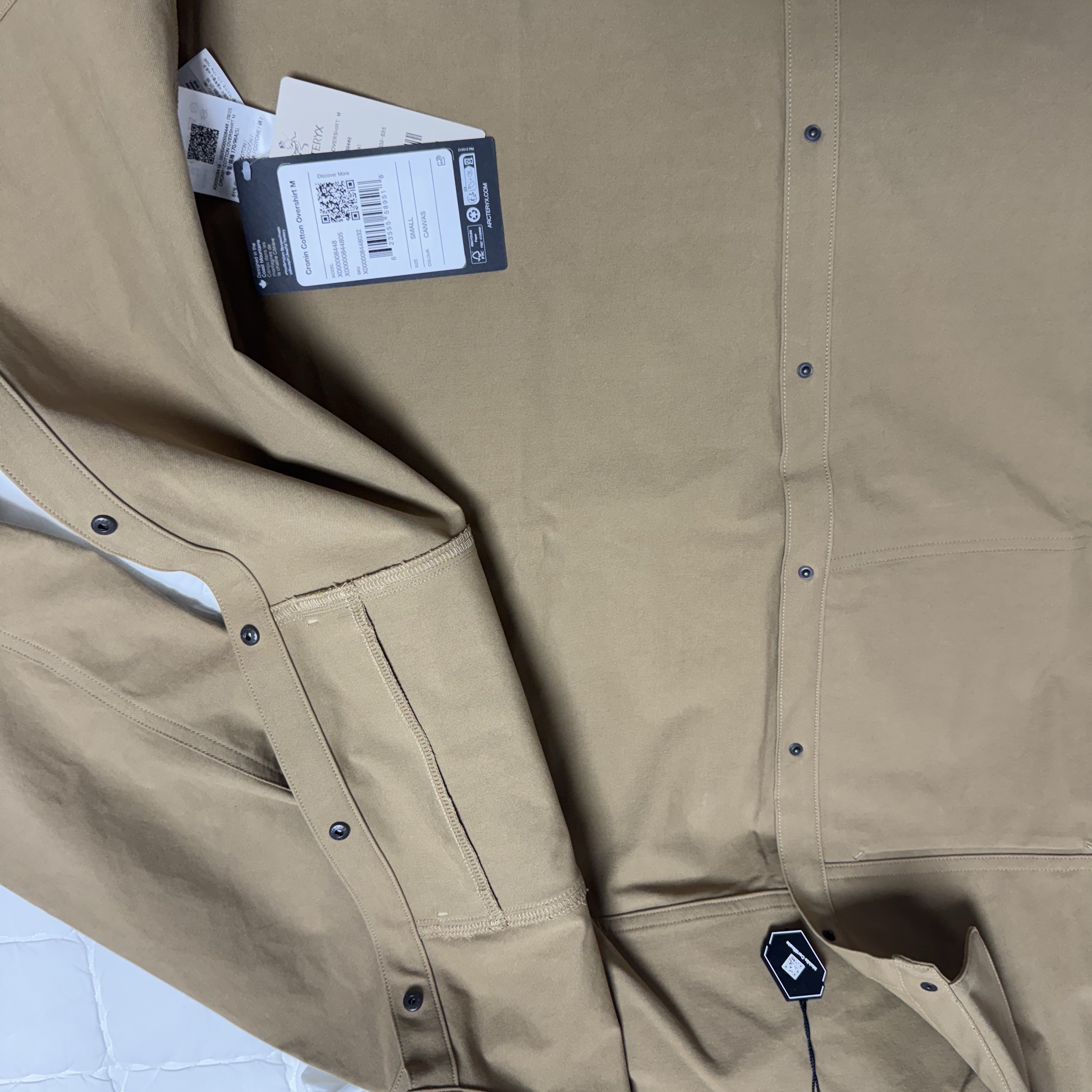Arc'teryx Cronin Cotton Overshirt Canvas 착용 스타일 - 2