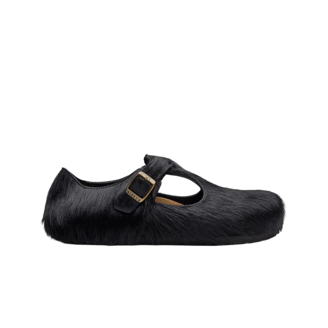 1032497 Birkenstock x Song for the Mute Paris Black Pony Hair - Narrow