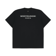 Wooyoungmi Cotton Back Logo T-Shirt Black - 26SS