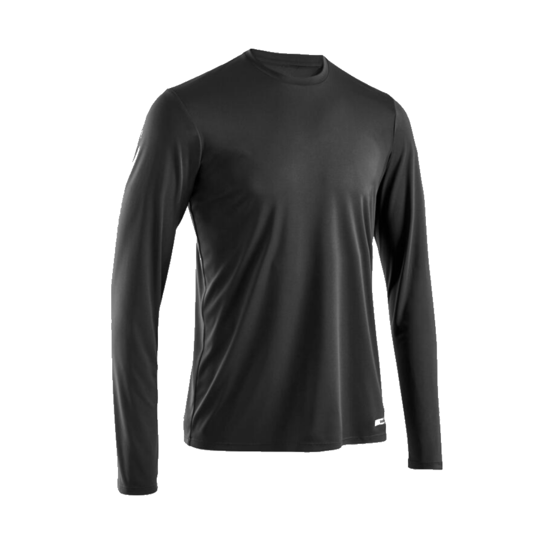 데카트론 남성 러닝 긴팔 티 런 드라이 100 스모크 블랙(DECATHLON Men's Running Long-Sleeved T-Shirt Run Dry 100 Smoke Black)