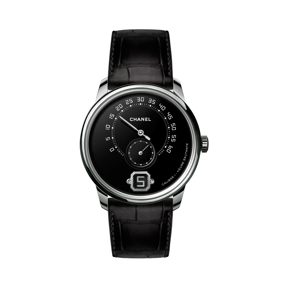 샤넬 무슈 워치 플래티넘 그랑푀 에나멜(Chanel Monsieur Watch Platinum Grand Feu Enamel)