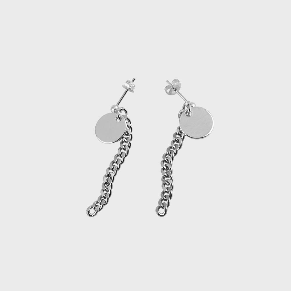 논논 빈 체인 이어링(Nonenon Bean Chain Earring) - 2