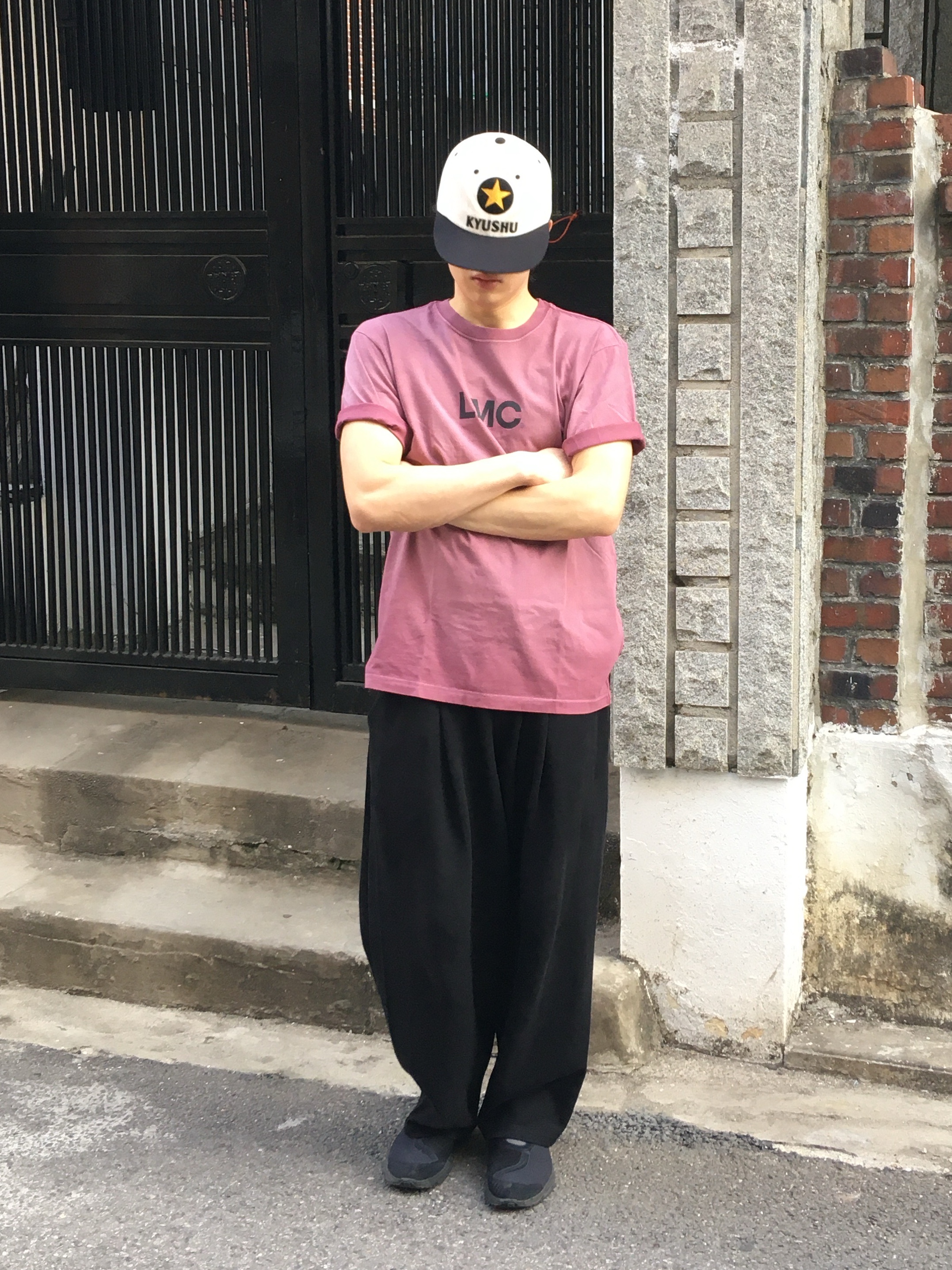 Aoiro KYUSHU Star ビール Cap, Salomon RX Snug Black Magnet 착용 스타일