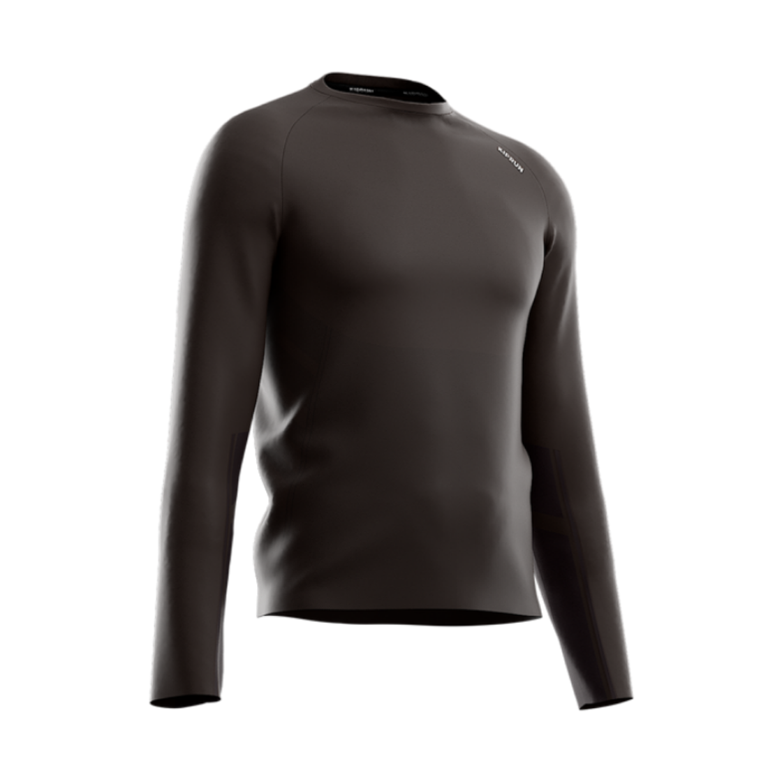 데카트론 남성 러닝 심리스 긴팔 티 런 500 스모크 블랙(DECATHLON Men's Running Seamless Long-Sleeved T-Shirt Run 500 Smoke Black)