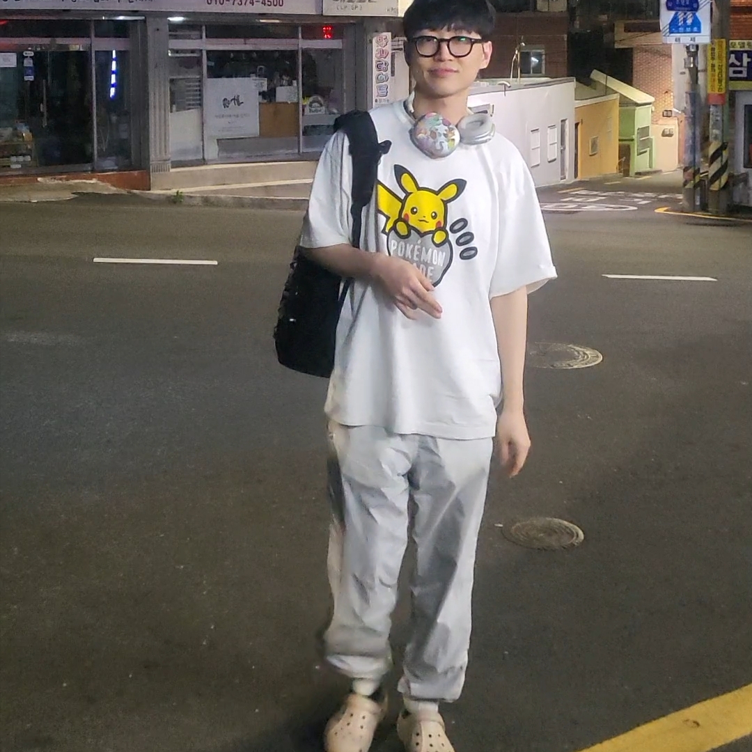 Human Made x Pokemon Graphic T-Shirt White Gray - Sapporo Store Exclusive 착용 스타일