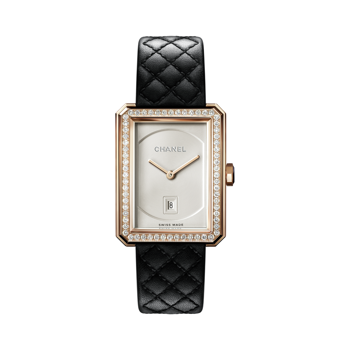 샤넬 보이프렌드 워치 미디엄 모델 베이지 골드 다이아몬드(Chanel Boy·Friend Watch Medium Model Beige Gold Diamonds)