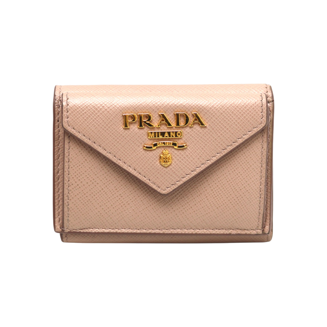 프라다 1MH021 비텔로 미니 3단 반지갑(Prada 1MH021 Vitello Mini Tri-Fold Wallet) - 1