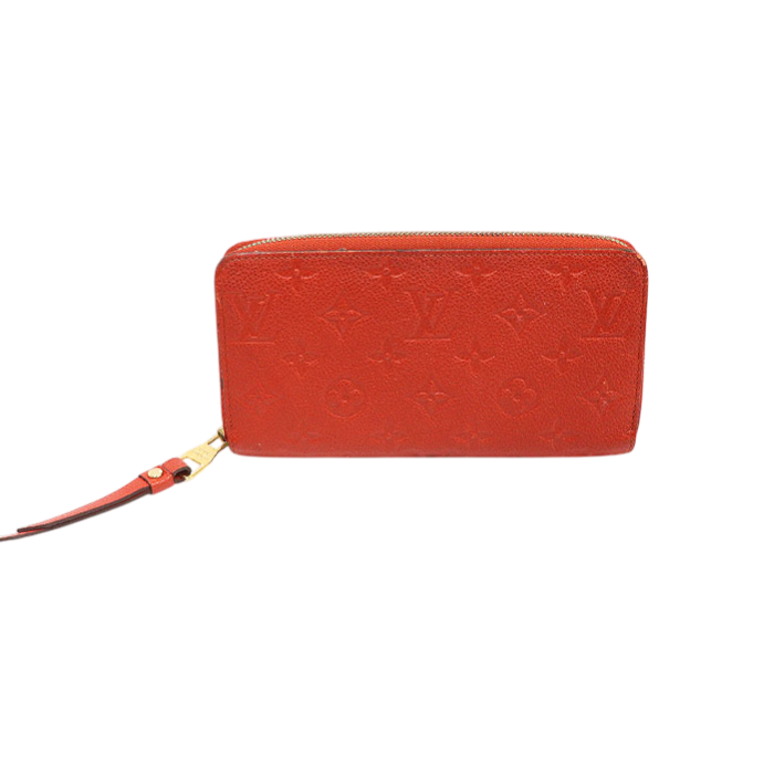 ITPD2UJTP2FK Louis Vuitton M60547 Monogram Empreinte Red Orange Wallet