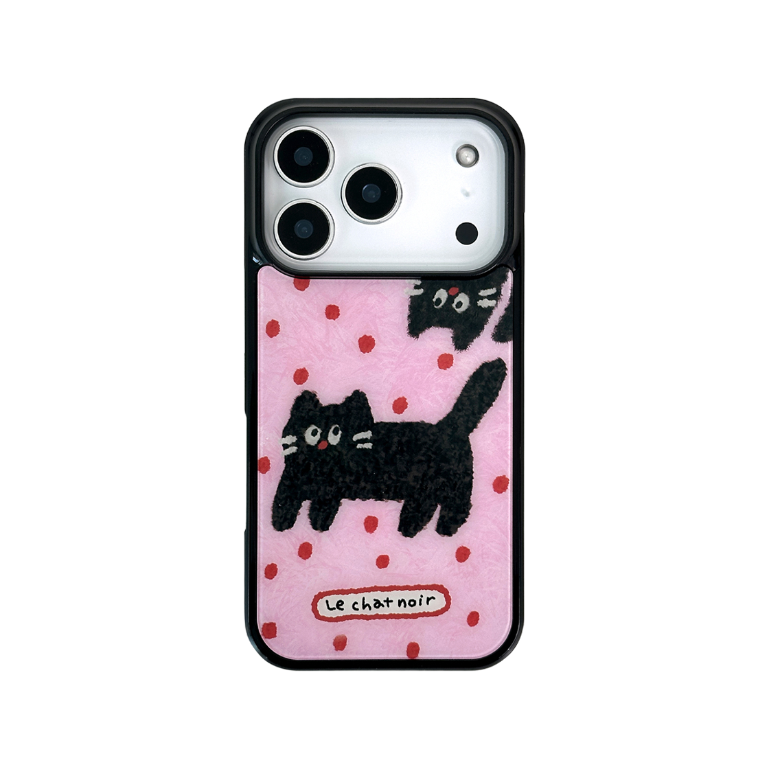 나인틴프라이데이 털복숭 고양이 맥세이프 에폭시 케이스 - 핑크(NINETEENFRIDAY Fur Cat Magsafe Epoxy Case -  PINK) - 2