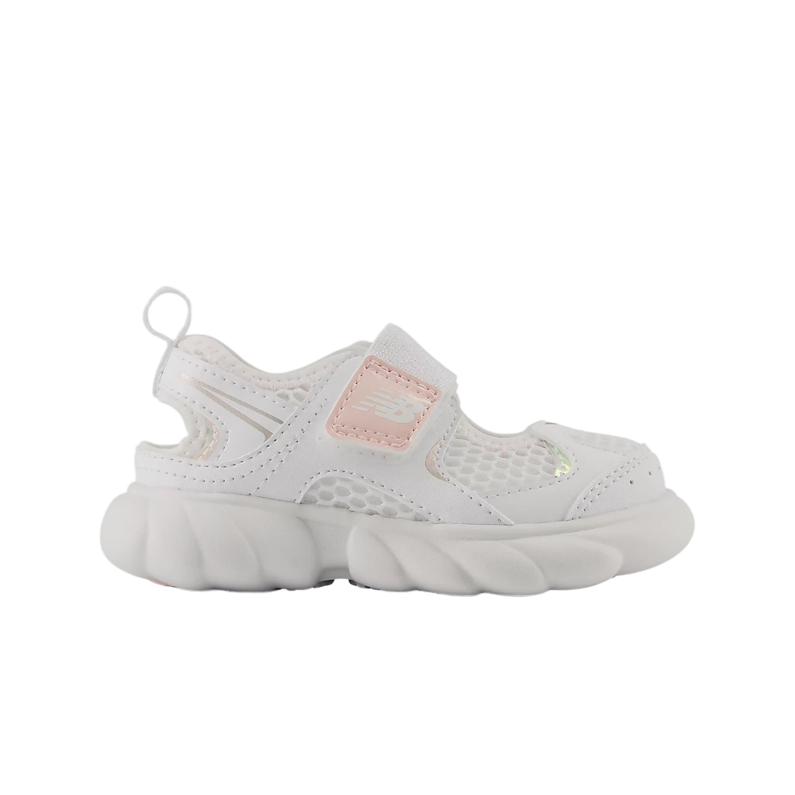I2301PE (TD) New Balance 230 Hook and Loop White Crystal Pink