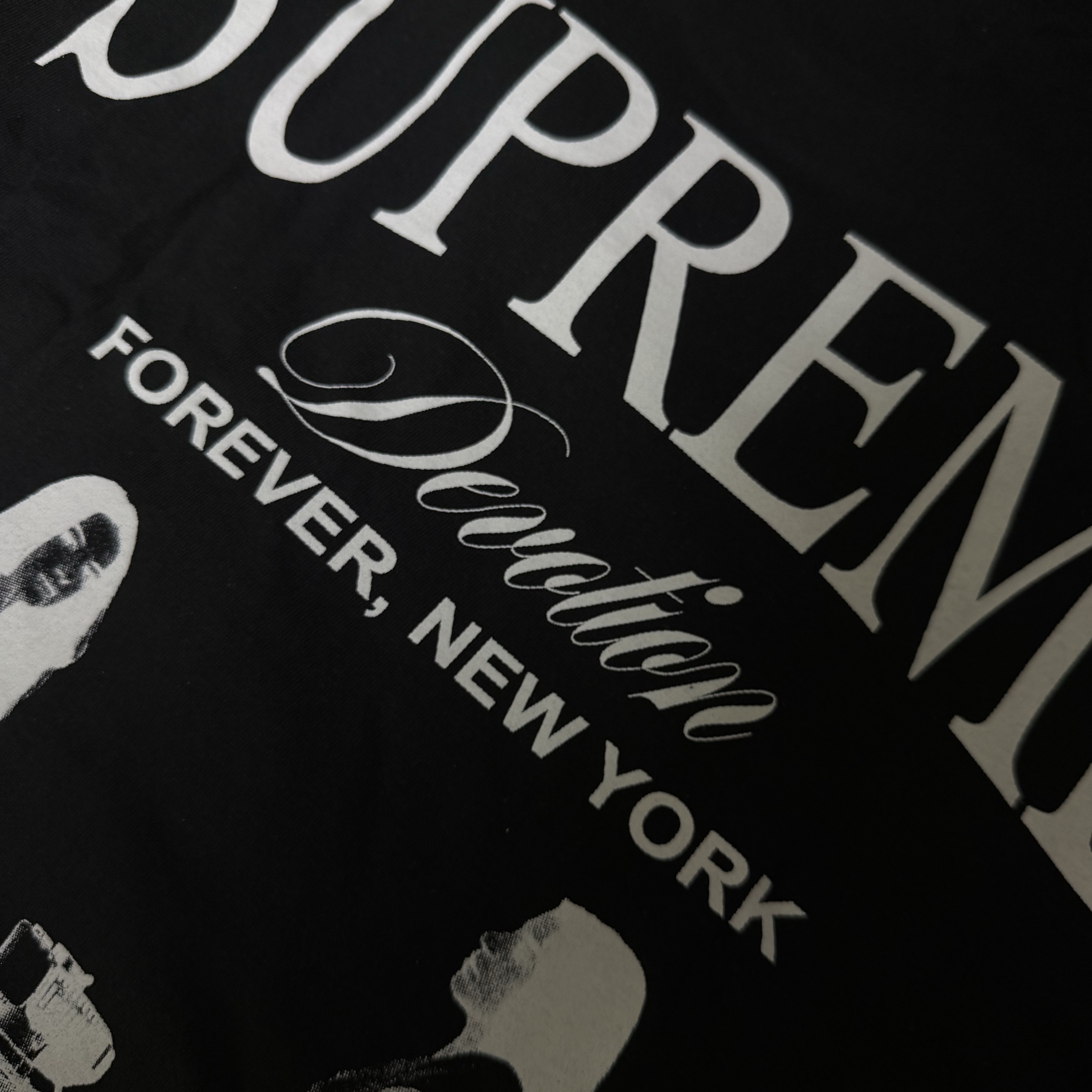 Supreme Devotion T-Shirt Black - 25FW 착용 스타일