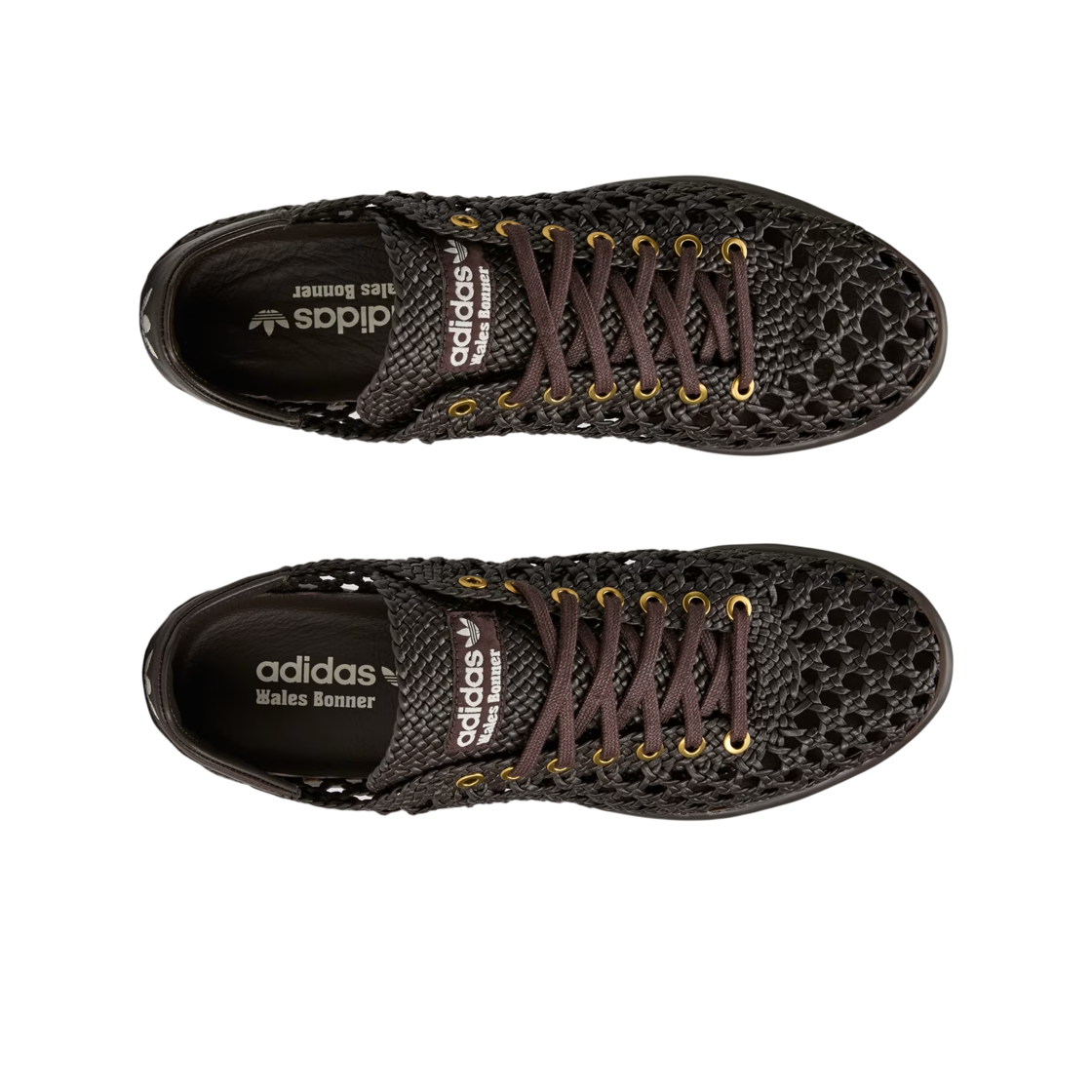 아디다스 x 웨일스 보너 카린타 바스켓트리 다크 브라운 다크 브라운(Adidas x Wales Bonner Karintha Basketry Dark Brown Dark Brown) - 2