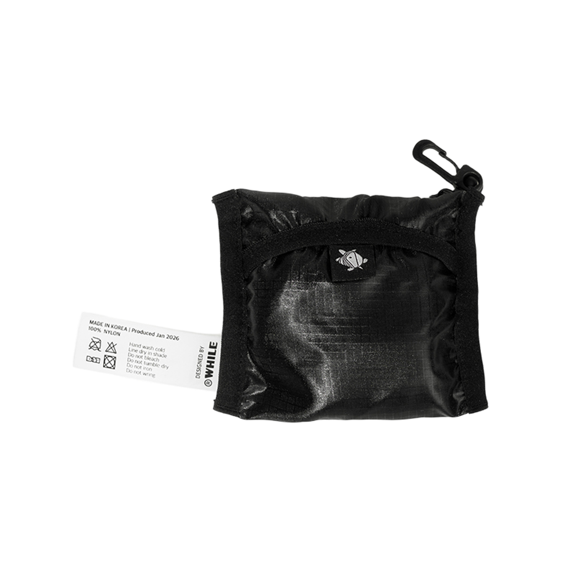 와일 터틀 포켓백 블랙(WHILE Turtle Pocket Bag Black) - 2