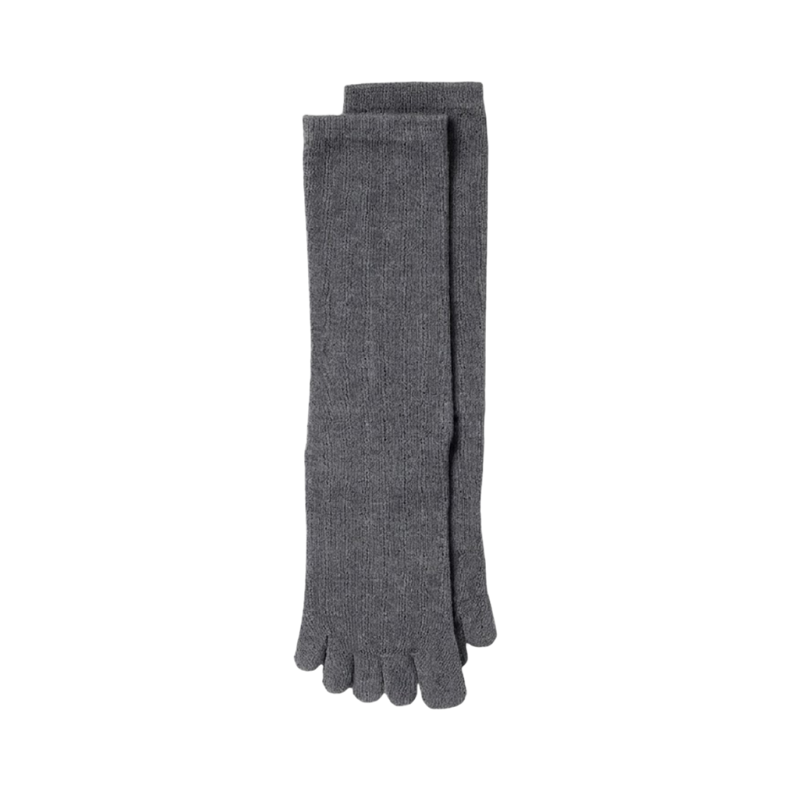479563-08 Uniqlo Heattech Five-Finger Socks Dark Gray