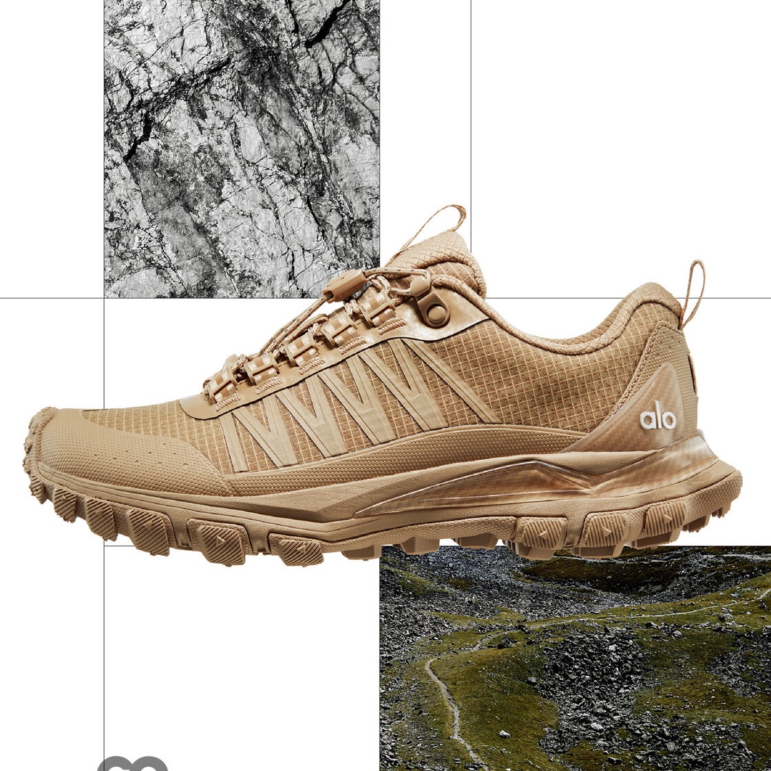 Alo Yoga Alo Trail Gravel, Alo Yoga Alo Trail Black 착용 스타일 - 1