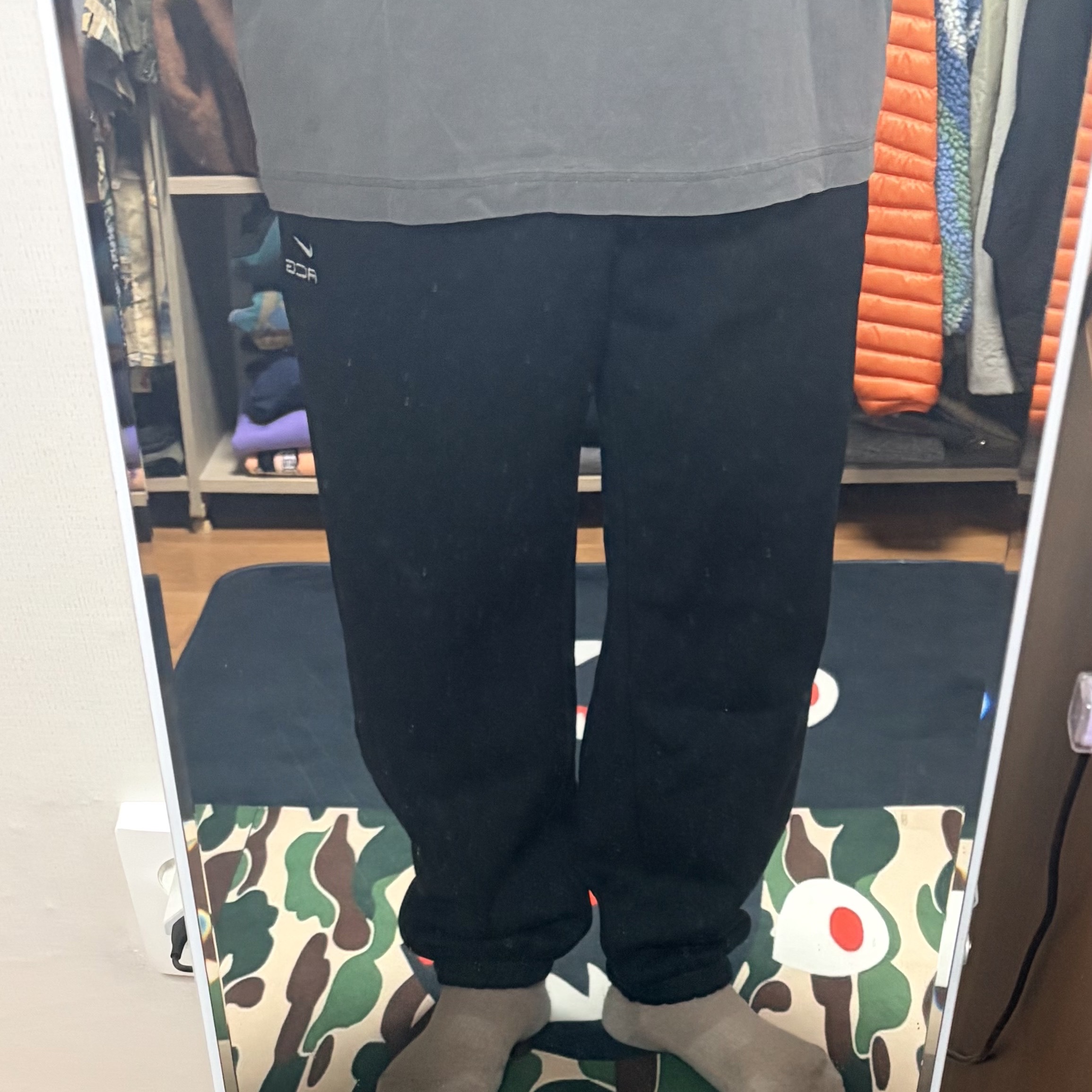 Nike ACG Lungs Therma-Fit Repel Tuff Fleece Pants Black - Asia 착용 스타일 - 1